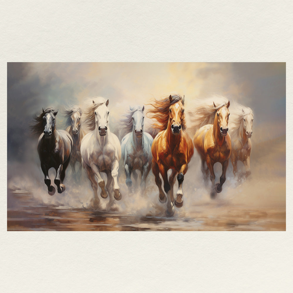 Seven Running Horses