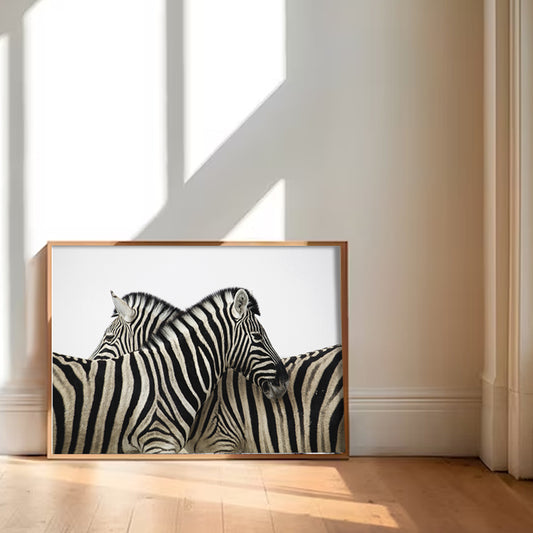 Zebras Wall Art Print