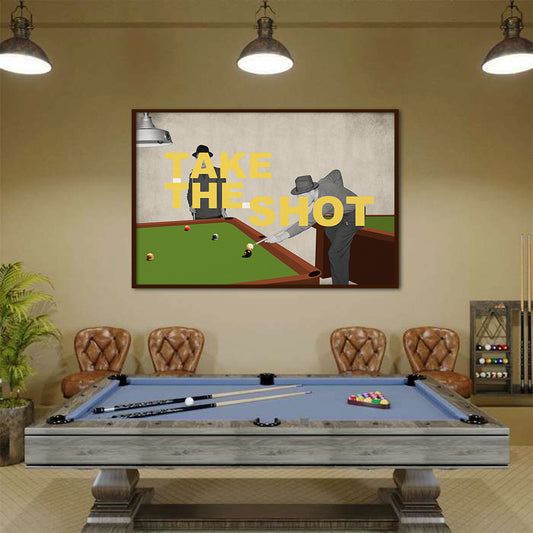 Pool Table Pop Art