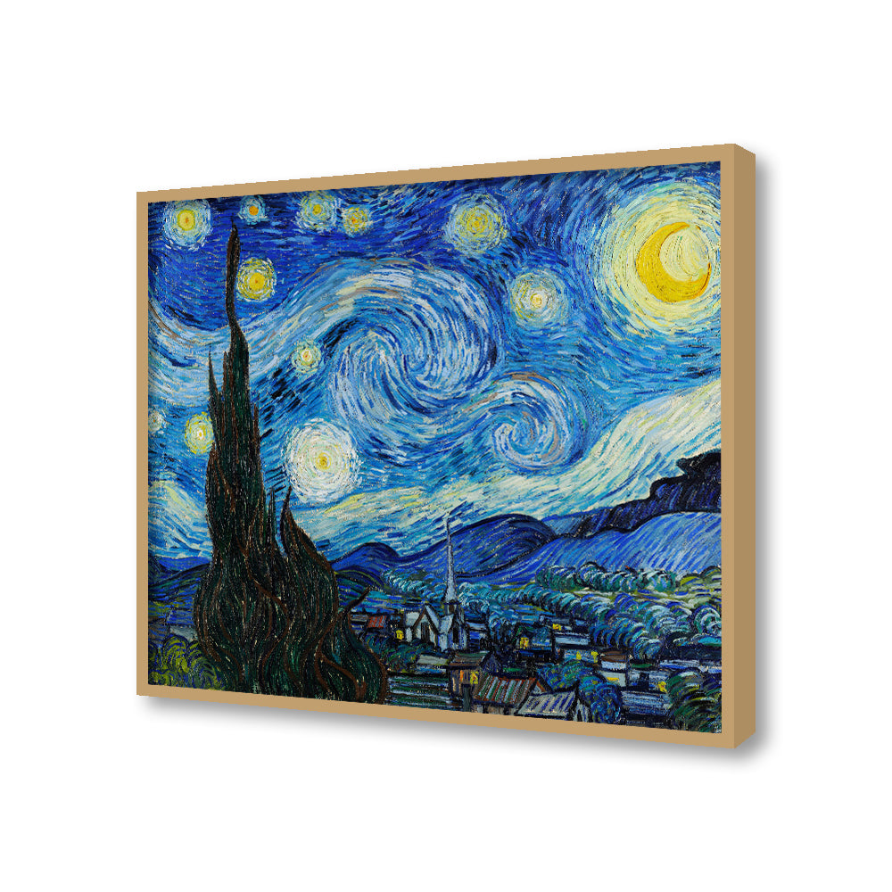 The famous Starry night by Van Gogh__Licensed digital print of original painting